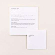 Load image into Gallery viewer, Against The Wind - Sympathy Gift