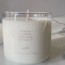 Load and play video in Gallery viewer, Everglow - Pet Memorial Candle